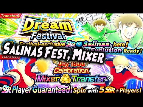 DREAM FEST SALINAS v2 | MIXER | OPEN 2 SSR TIKET - Captain Tsubasa Dream Team