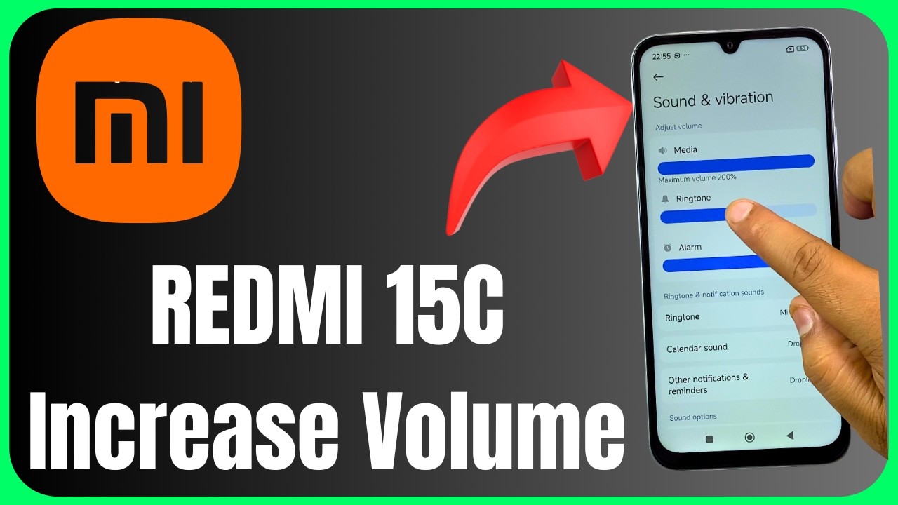 Redmi 15C Audio Settings | Increase Notification Sound