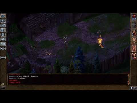 Baldur's Gate Trilogy Mod - Cloakwood Mine Entrance Battle