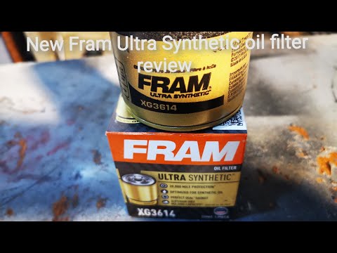 New Fram Ultra Synthetic oil filter review