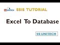 How to Load Data from Excel File to SQL Server in SSIS | excel to sql in ssis | SSIS Tutorial Part 7