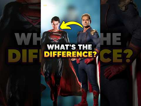 Superman vs. Homelander: What's The Biggest Difference? #superman #theboys