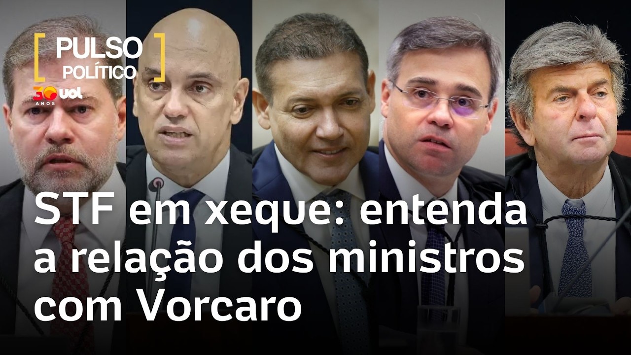  STF em xeque: entenda a relação entre Toffoli, Moraes, Nunes Marques, Mendonça e Fux com Vorcaro