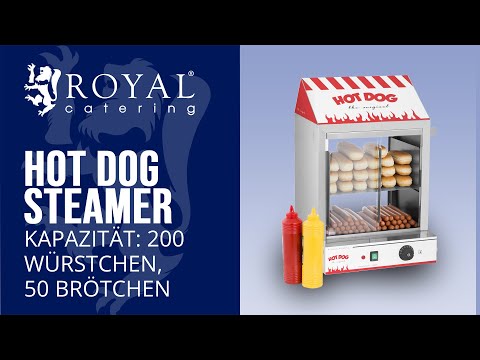 Video - Hot Dog Steamer - 2.000 W