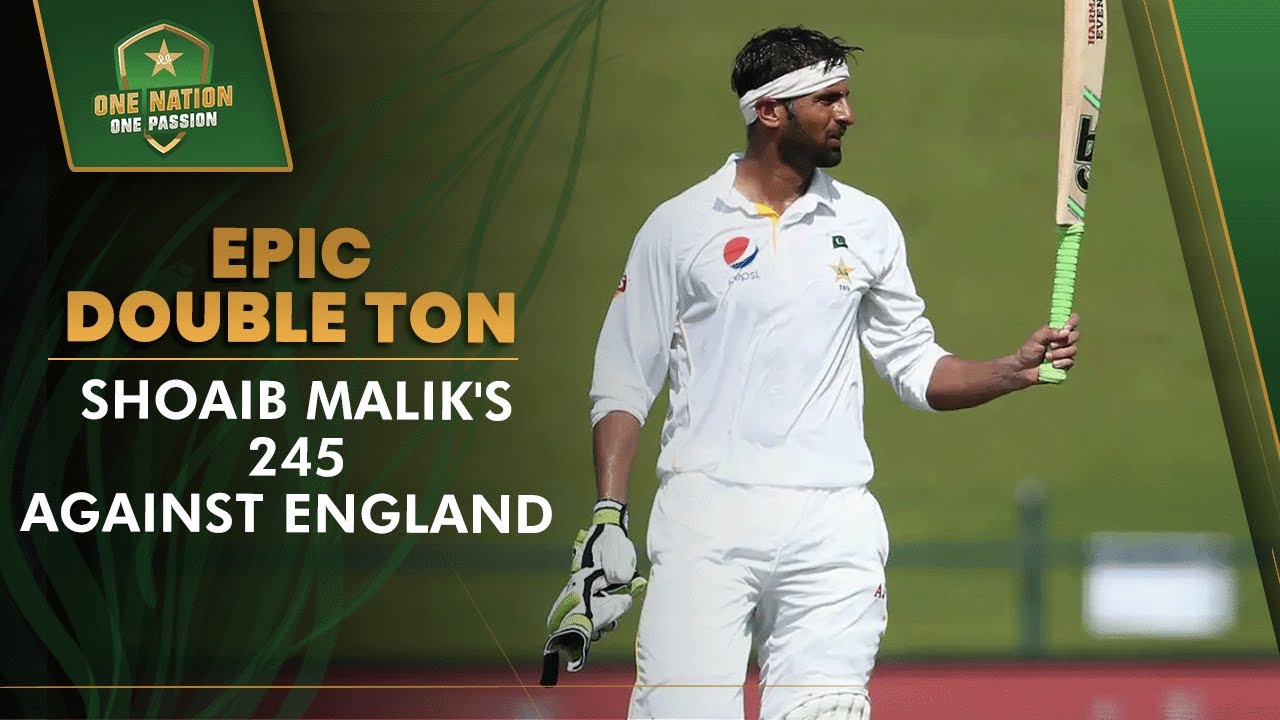 Epic Double Ton! | Shoaib Malik's 245 Against England in Abu Dhabi, 2015 | PCB | MA2T