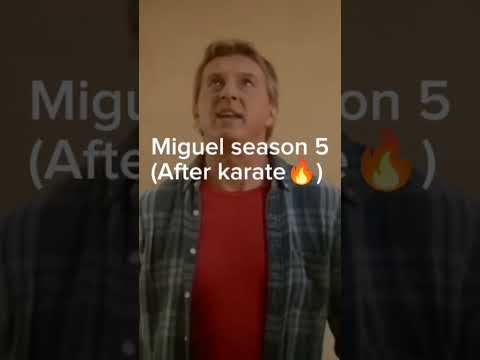 Miguel s1(Before karate) vs Miguel s5(After karate #Miguel #Migueltop #Cobrakai #rek #vrek