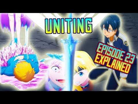Sword Art Online Alicization EXPLAINED - Episode 23, Administrator! | Gamerturk Reviews