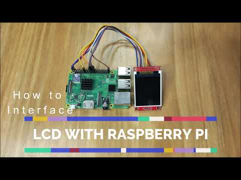 How to interface SPI TFT LCD(ST7735) with RaspberryPi- Part 2