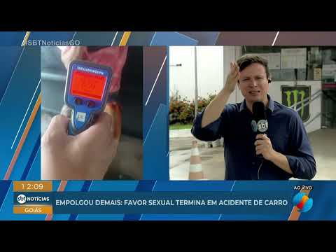 Favor sexual termina em acidente de carro em Rio Verde