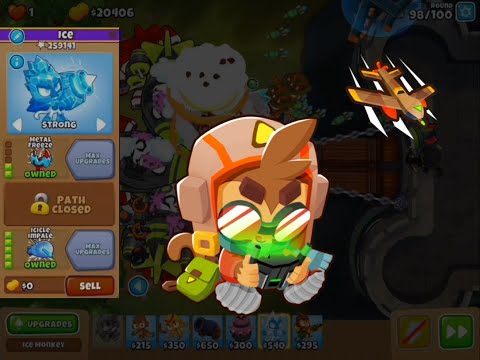 BTD6: Is Etienne actually USELESS? Dark castle chimps with Primary only + Etienne!