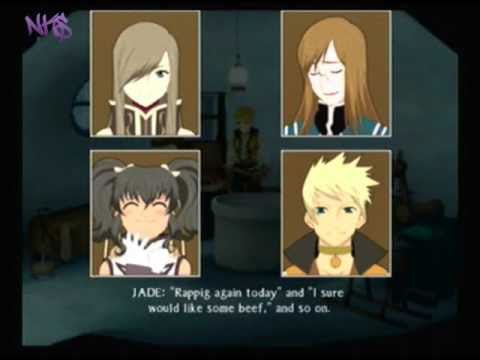 Tales of the Abyss Skit 045 - What's He Writing About