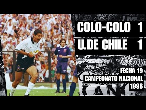 Colo-Colo 1 x 1 U. de Chile | 1998 National Championship (Matchday 19)