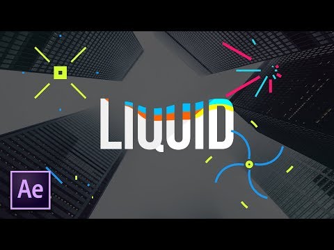 Create The Liquid Effect For Motion Graphics | After Effects Tutorial
