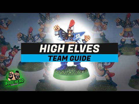 NEW High Elves Blood Bowl 2025 Team Guide (Season 3)