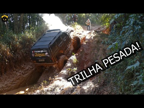 Catarinenses na Cantareira - Troller, Gaiola e Cherokee - Trilha 4x4