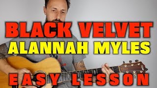 Black Velvet Alannah Myles Lesson