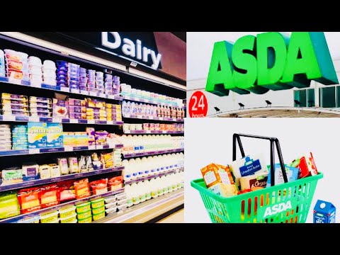 ASDA Walking Through Super Store In Uk | British Supermarket Shopping Walk 2023