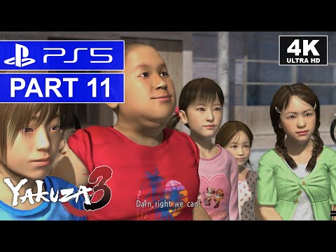 YAKUZA 3 REMASTERED [Part 11] | PS5 Story Walkthrough | [4K, HDR, 60FPS]