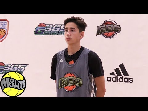 8th Grader Gabriel Cummings is a SMOOTH LEFTY - 2017 EBC West Camp