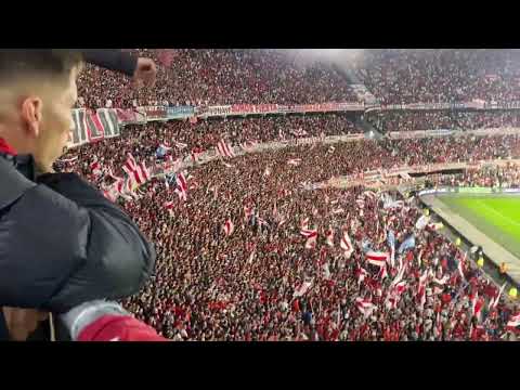 "7 MINUTOS DE LA HINCHADA DE RIVER VS platense | LPF 2023 River 2-1 Platense." Barra: Los Borrachos del Tablón • Club: River Plate