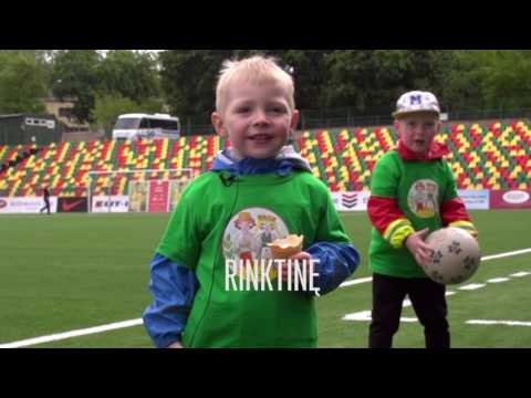 Vaikų linkėjimas Lietuvos rinktinei