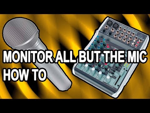 Behringer Xenyx QX1002USB: Monitor All But The Microphone? (Full Review & Setup Guide)