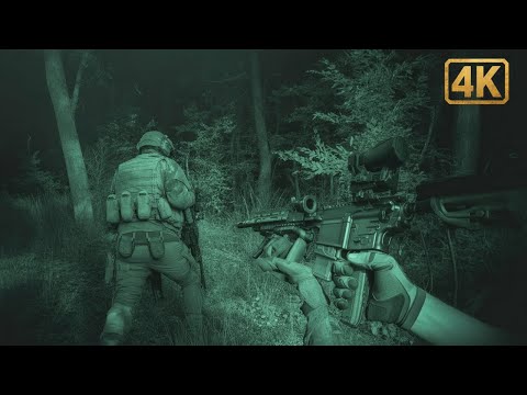 Tactical Night Stealth Mission - KILL OR CAPTURE | COD Modern Warfare 2 (Ultra Realistic 4K)
