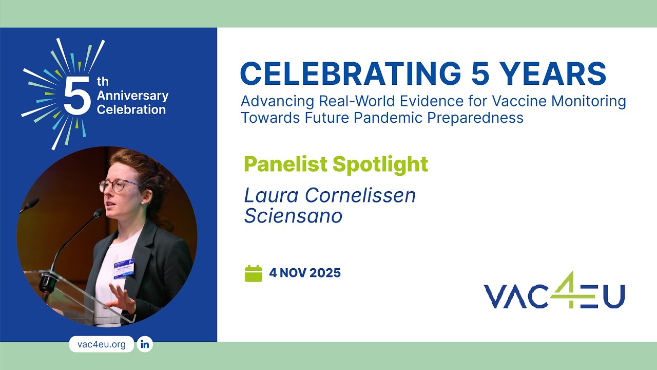 Panelist Spotlight: Laura Cornelissen | VAC4EU 5th Anniversary Symposium