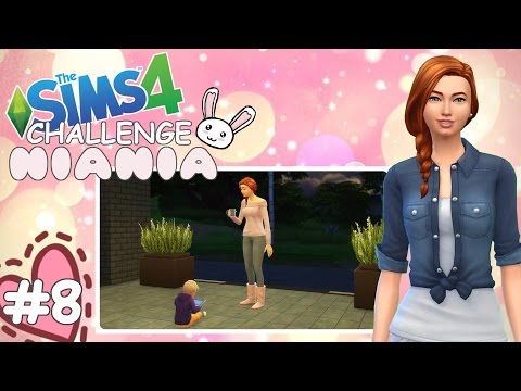 THE SIMS 4 Challenge NIANIA #8 - Nowy pokój i pierwszy dzień w szkole