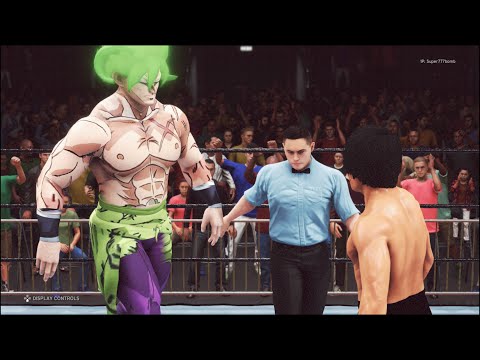 Bruce Lee vs. Broly Anime - WWE 2K20 - Dragon Fight 🔥🐲