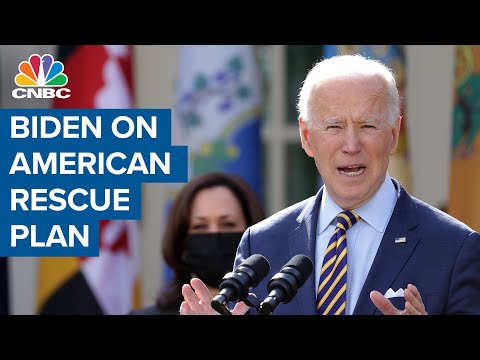 President Joe Biden on the American Rescue Plan and recovery