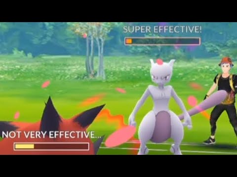 Super Effective Zoroark attack in Mewtwo..... Don't blive it .......