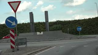 Car ride Køre ud i sommerlandene. Skive - Aars UHD/4K /HDR Video 01