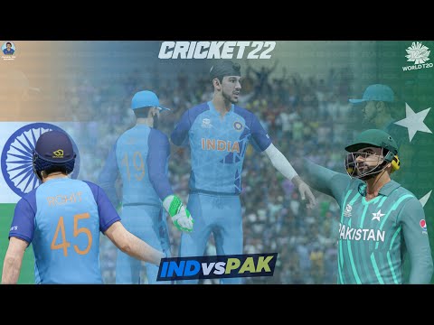 India vs Pakistan - वर्ल्ड कप की शुरुआत - Cricket 22 T20 World Cup 2022 #1