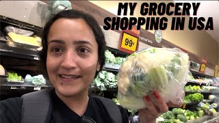 My Grocery Shopping| How Much It Costs| Raleigh, USA|