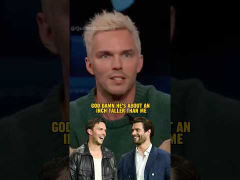 Nicholas Hoult Shares His Reaction to Meeting David Corenswet During Superman Audition 😂 #shorts