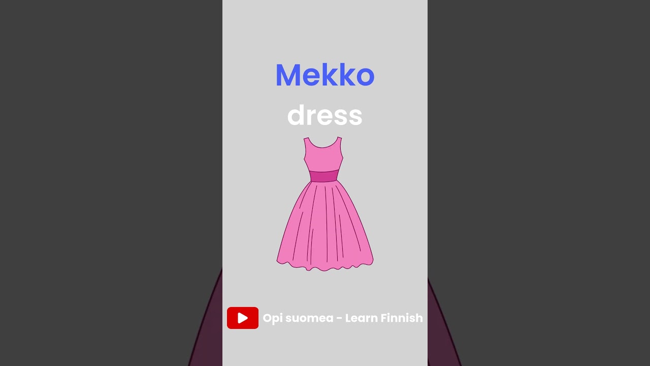 Clothes in Finnish | Vaatteet | Finnish For Beginners