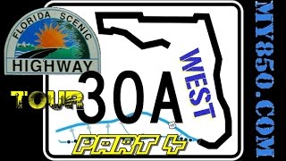 preview picture of video 'Scenic 30a Tour West Part 4 - East Santa Rosa Beach  FL'