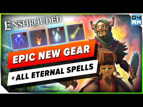 MUST HAVE Bloodfeather Set & NEW Eternal Spell Locations! Enshrouded Wake of Water Guide