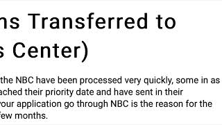USCIS Green Card Application Transferred to NBC 2022!!