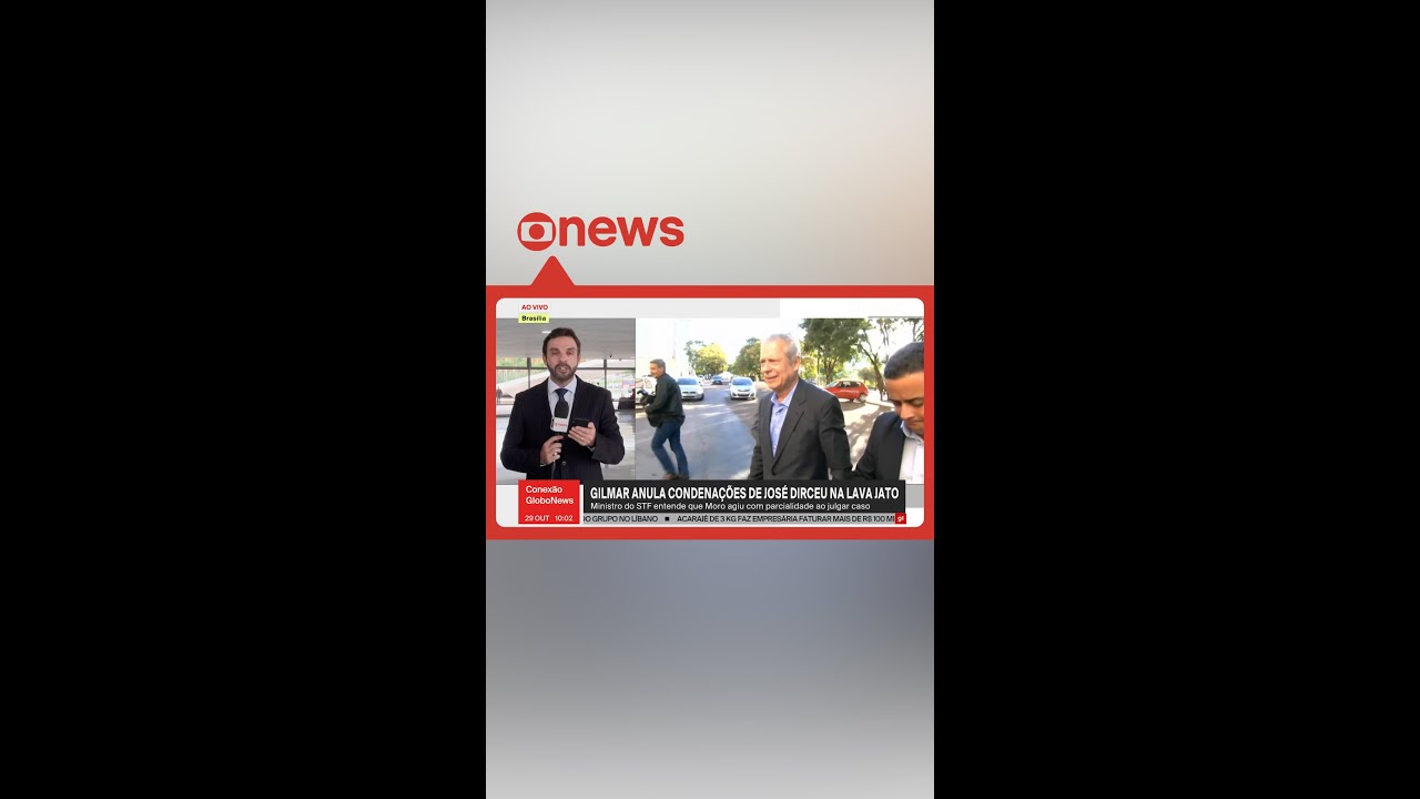 Gilmar Mendes anula condenações de José Dirceu na Lava Jato assinadas por Sergio Moro