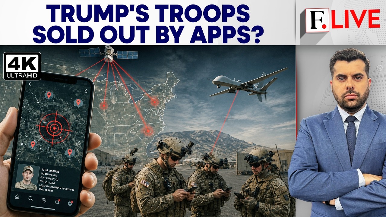 US Troops Monitored Through Smartphones? Big Tech Under Scrutiny | Firstpost Live | 4K