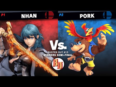 Buster Out #13 - Nhan (Byleth) VS Pork (Banjo & Kazooie) - Winners Semi Final