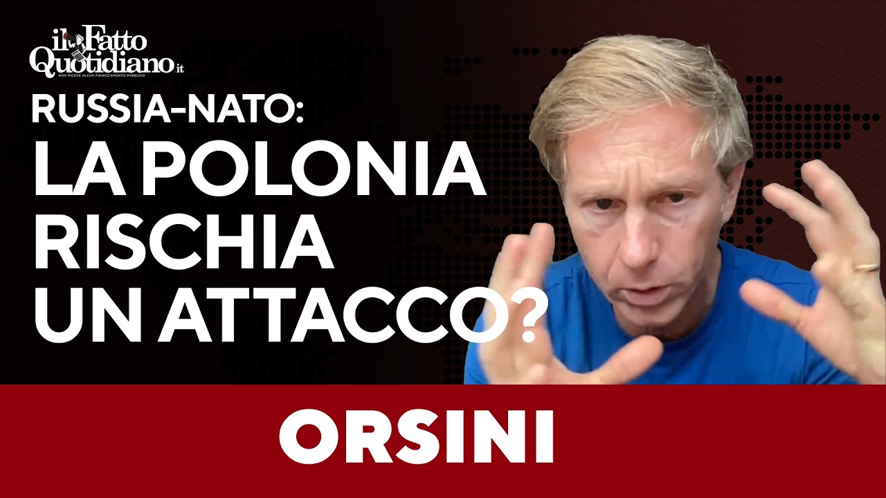Orsini: “La Russia può colpire la Polonia, ma sarebbe un errore gravissimo”