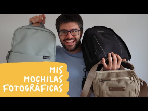 ¿Qué mochila fotográfica comprar? Cullmann Vigo 200 / Vanguard Range 21M / Caden L4. ¿Cómo las uso?