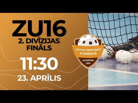 🎥 ZU16: Bauskas BJSS - FBK Valmiera/VSS (2. div. fināls) (23.04.2023)