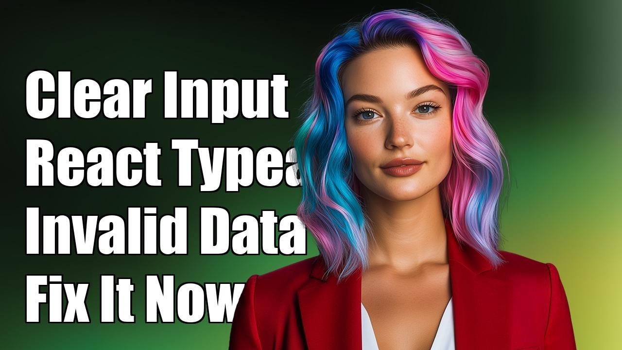 Clearing inputText using react-bootstrap-typeahead when invalid data is entered