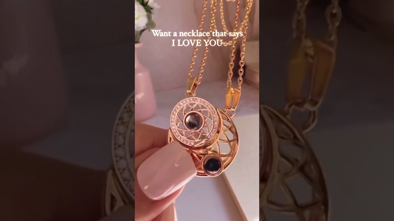 Watch video MAGNETIC I LOVE YOU IN 100 LANGUAGES COUPLE NECKLACE..#shorts #short #trending Now MAGNETIC I LOVE YOU IN 100 LANGUAGES COUPLE NECKLACE..#shorts #short #trending