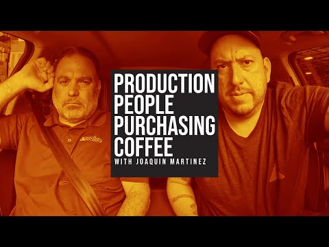 Production People Purchasing Coffee Episode 1: Jason MacDonald