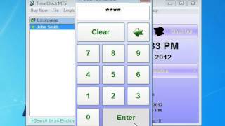 Time Clock MTS - Two Methods to Clock in and Clock Out